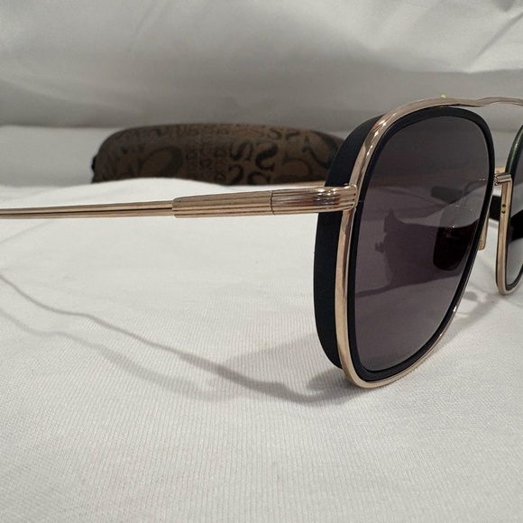 NEW! DITA SYSTEM-ONE DTS103-02-GLD-MID Gold frames w/ Brown Gradient Lens - Picture 3 of 8